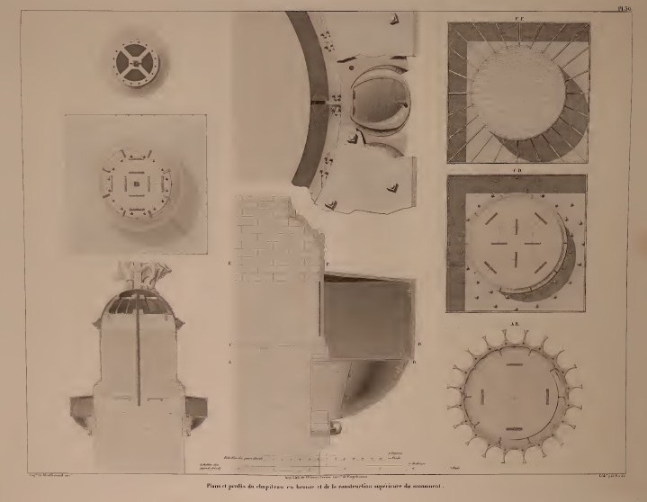 Монферран, Строительство Александрийской колонны, 1836 