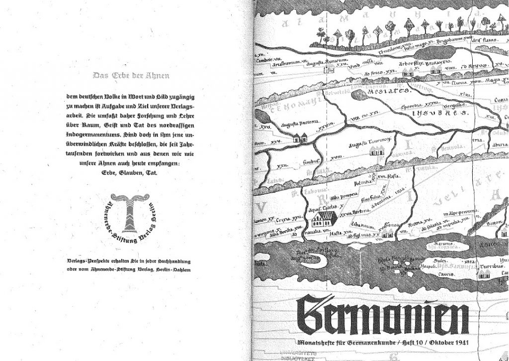 Немецкие тетради Аненербе - архив 1933-1944 годов 