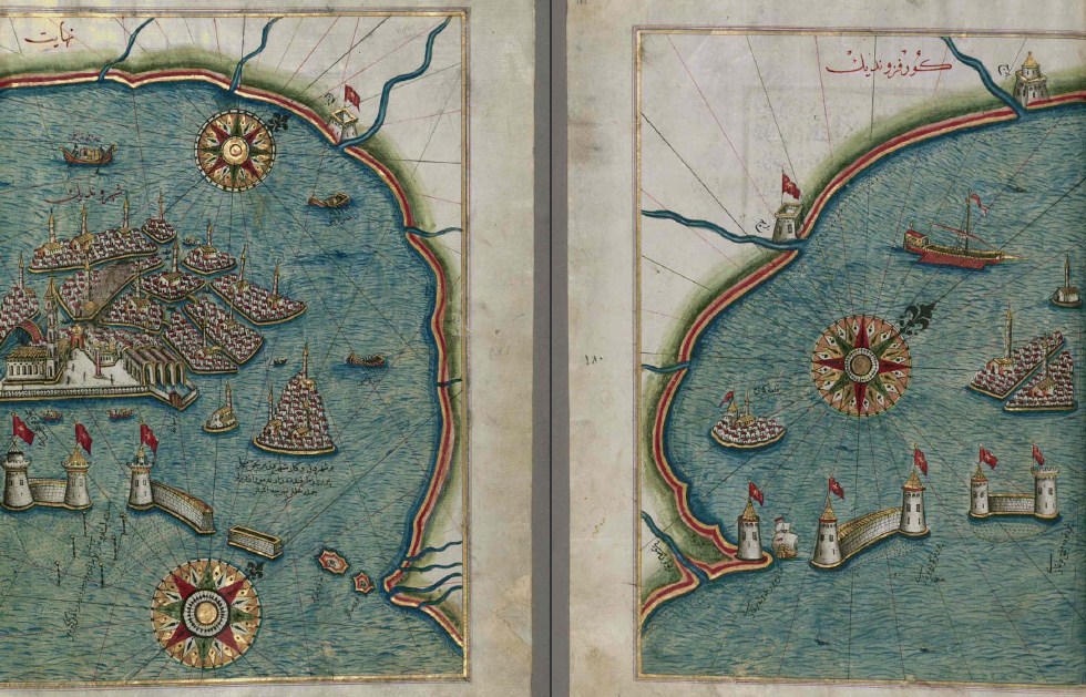 Книга по навигации Пири-рейса, 1525