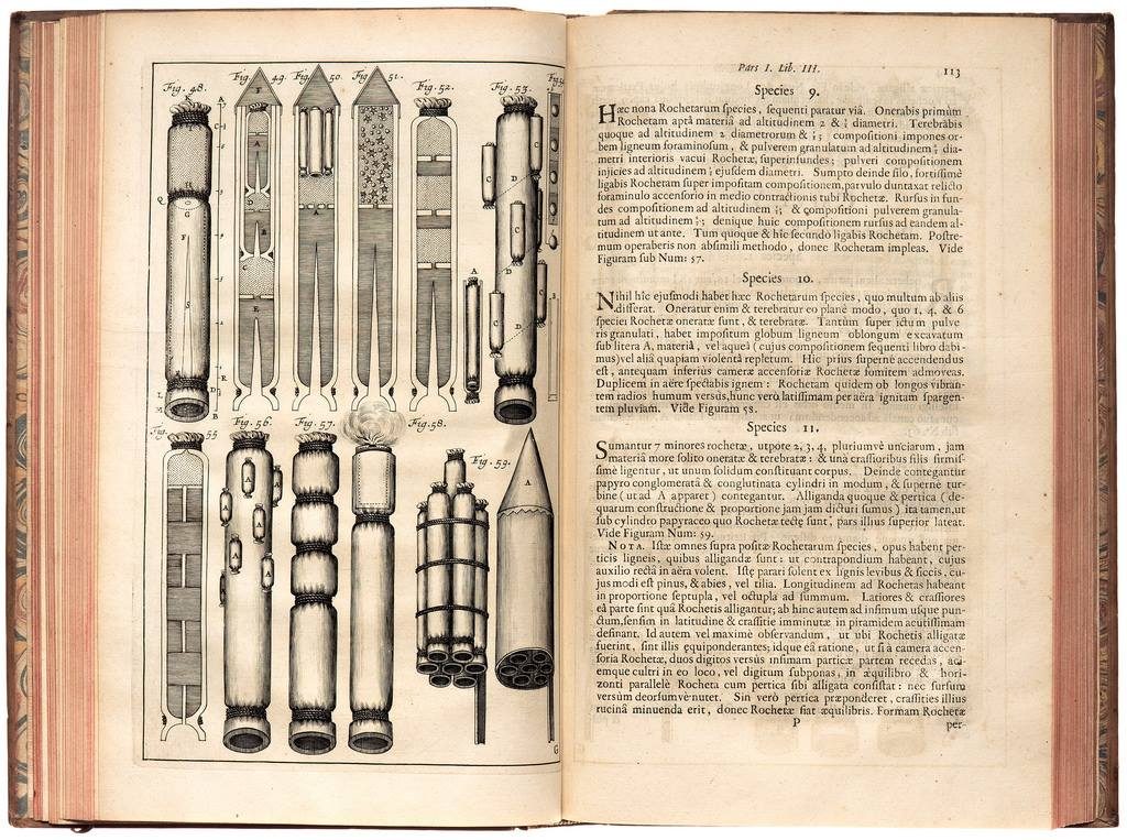 Ракеты 17 века - исторический факт
