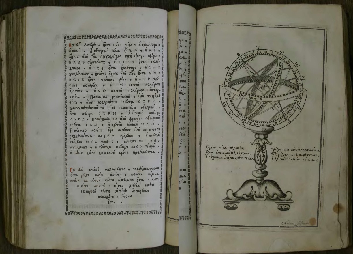 Арифметика Леонтия Магницкого (1703 г.)